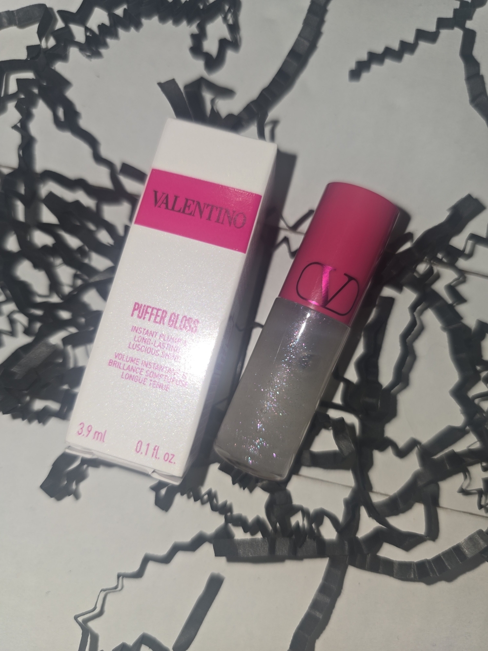 Valentino Puffer Gloss in 00R Dazzling Mermaid